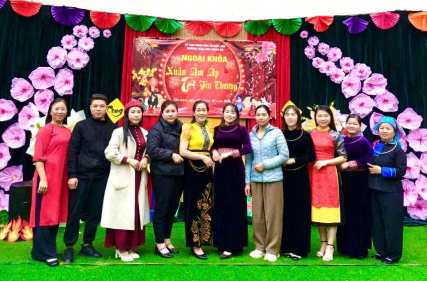  🌸NGOẠI KHOÁ ” XUÂN ẤM ÁP – TẾT YÊU THƯƠNG🌸